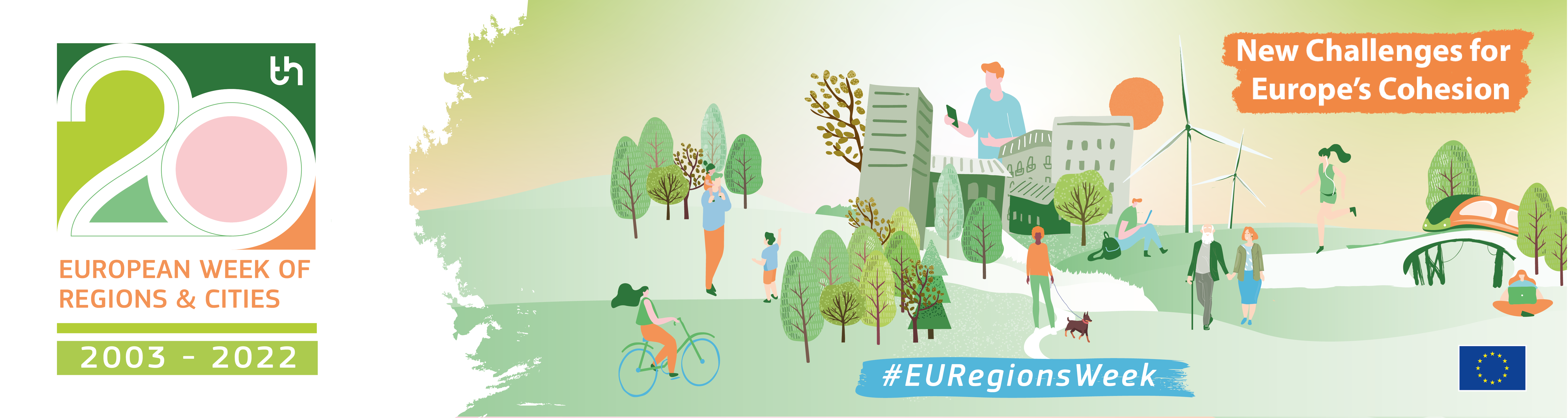 Imagem de EURegionsWeek2022 Web banner 1500x400