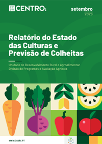 Capa do relatório do estado das culturas e previsão de colheitas de setembro 2026